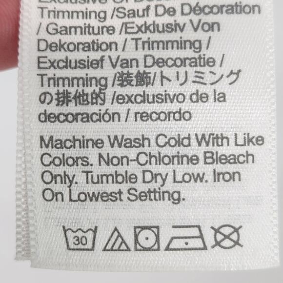 Madewell White Linen Cotton Short Puff Sleeve Button Down Mini Dress Women's 2 - Picture 5 of 12